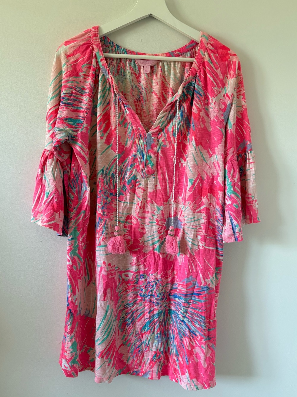 Lilly Pulitzer Del Lago tunic dress L